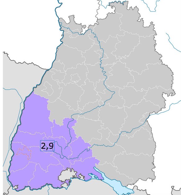 Arbeitslosenquote Freiburg (DE) 2,9 Prozent