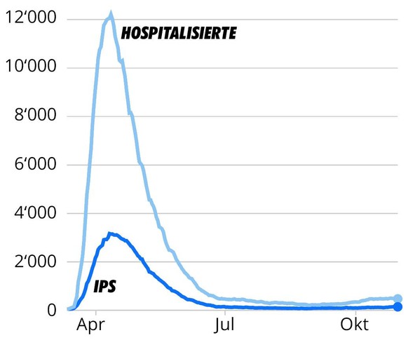 Hospitlaisierte und IPS in NYC