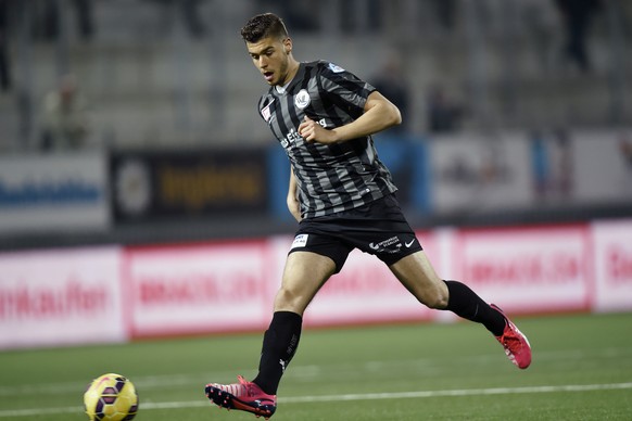 23.03.2015; Wil; Fussball Challenge League - FC Wil - Geneve Servette;
Ferid Matri (Wil) 
(Andy Mueller/freshfocus)