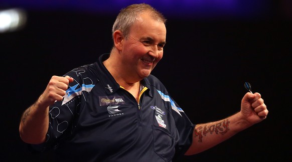 Kann er wieder jubeln? Phil «The Power» Taylor.