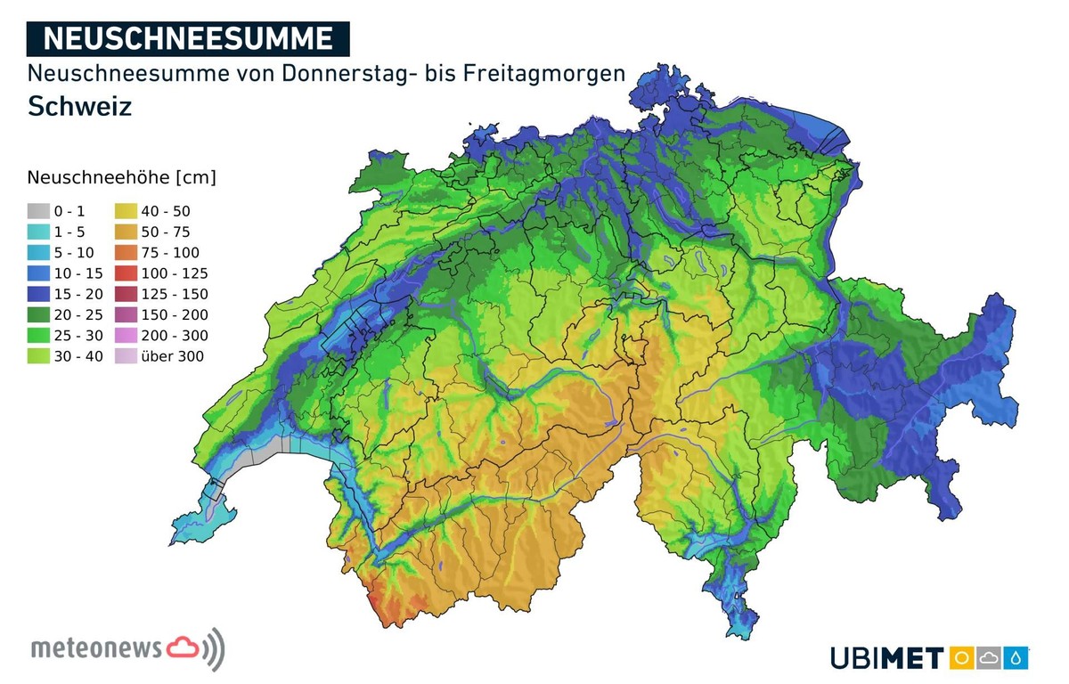 Mitte November 2024 erwartet die Schweiz erstmals Schnee bis ins Flachland.
