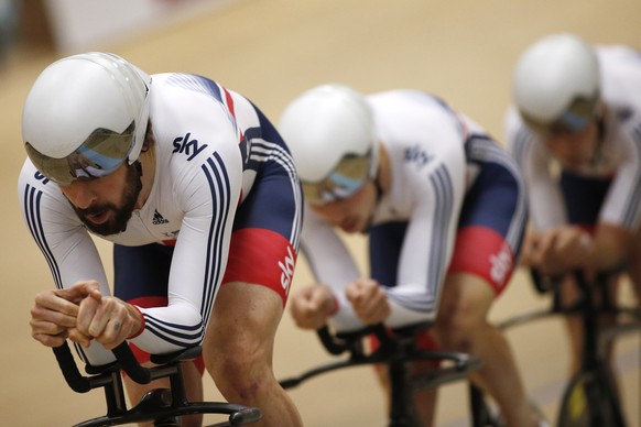 Sir Bradley Wiggins und seine Briten waren zu stark für die Schweizer.