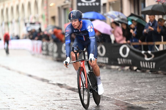 14/05/2023 Giro D'italia Tappa 09 Savignano Sul Rubicone – Cesena 2023, Groupama – Fdj Lienhard, Fabian Cesena PUBLICATIONxNOTxINxITAxFRAxNED