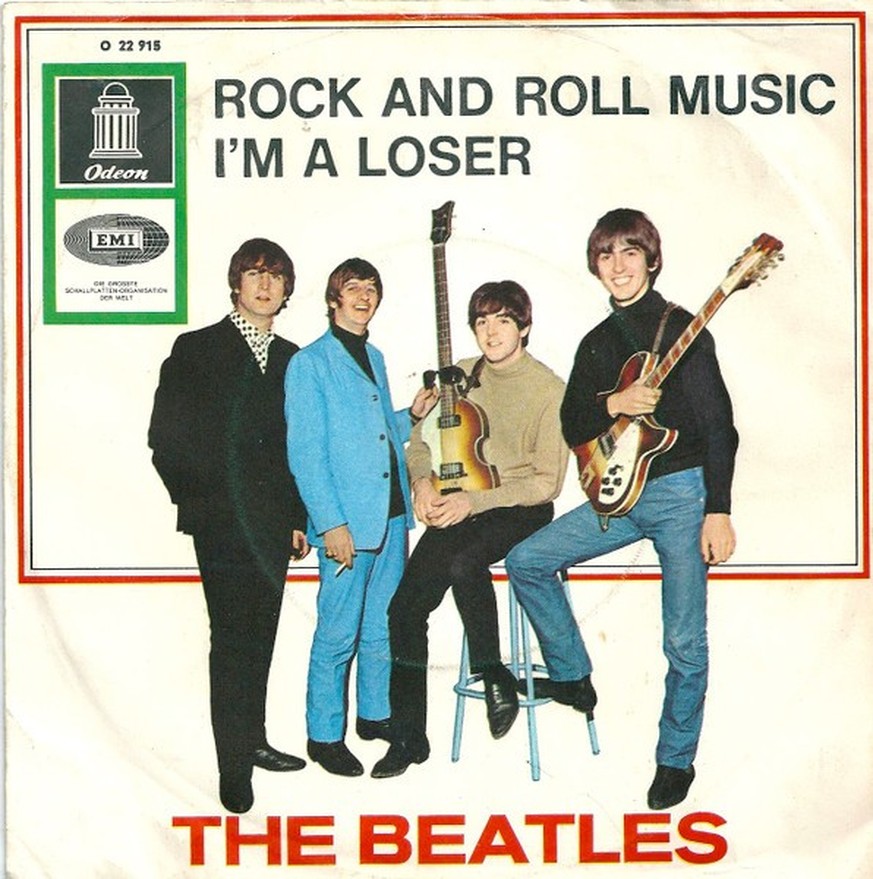 The Beatles Rock and Roll Music - 7&#039;&#039; single, 1965 
https://www.discogs.com/release/3109086-The-Beatles-Rock-And-Roll-Music