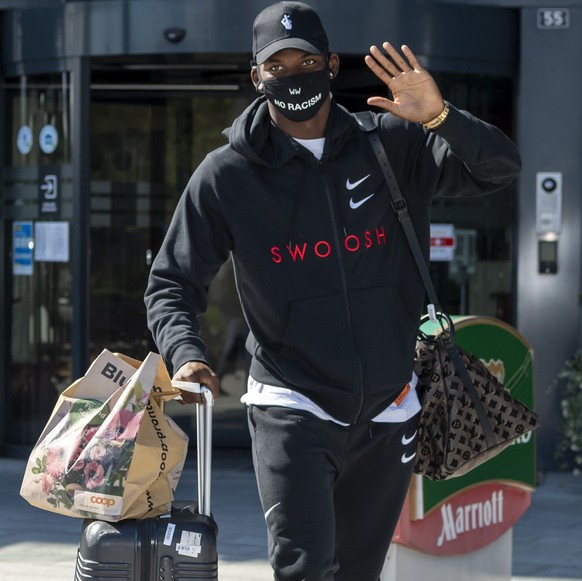 Breel Embolo beim Zusammenzug der Schweizer Fussball Nationalmannschaft in Pratteln, am Montag, 31. August 2020. Im Rahmen der UEFA Nations League wird die Schweiz Partien gegen die Ukraine und gegen  ...