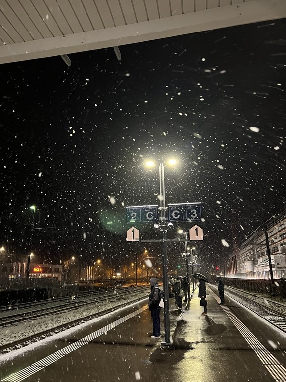 So viel oder wenig Schnee fiel in der Nacht auf den 21. November 2025 in der Schweiz.
