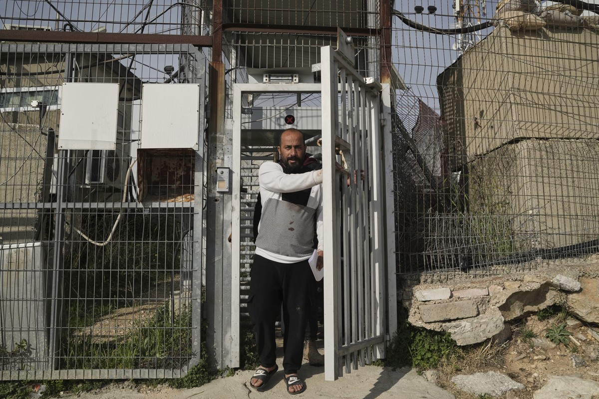 Hamdan Ballal, Oscar-winning Palestinian director of "No Other Land," is released from a police station in the West Bank settlement of Kiryat Arba a day after being detained by the Israeli a ...