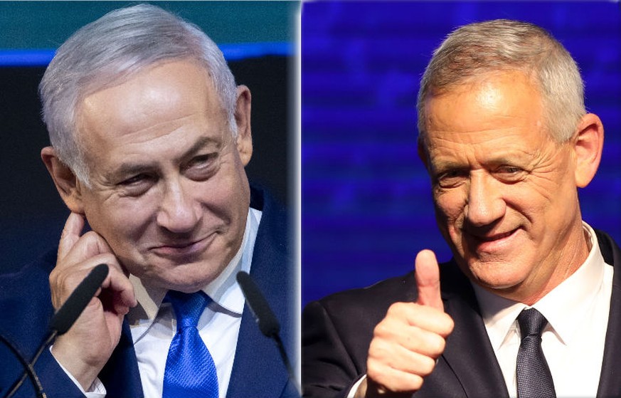 Bleibt Benjamin Netanjahu Premierminister in Israel? Oder wird er von Benny Gantz vom Thron gestossen?