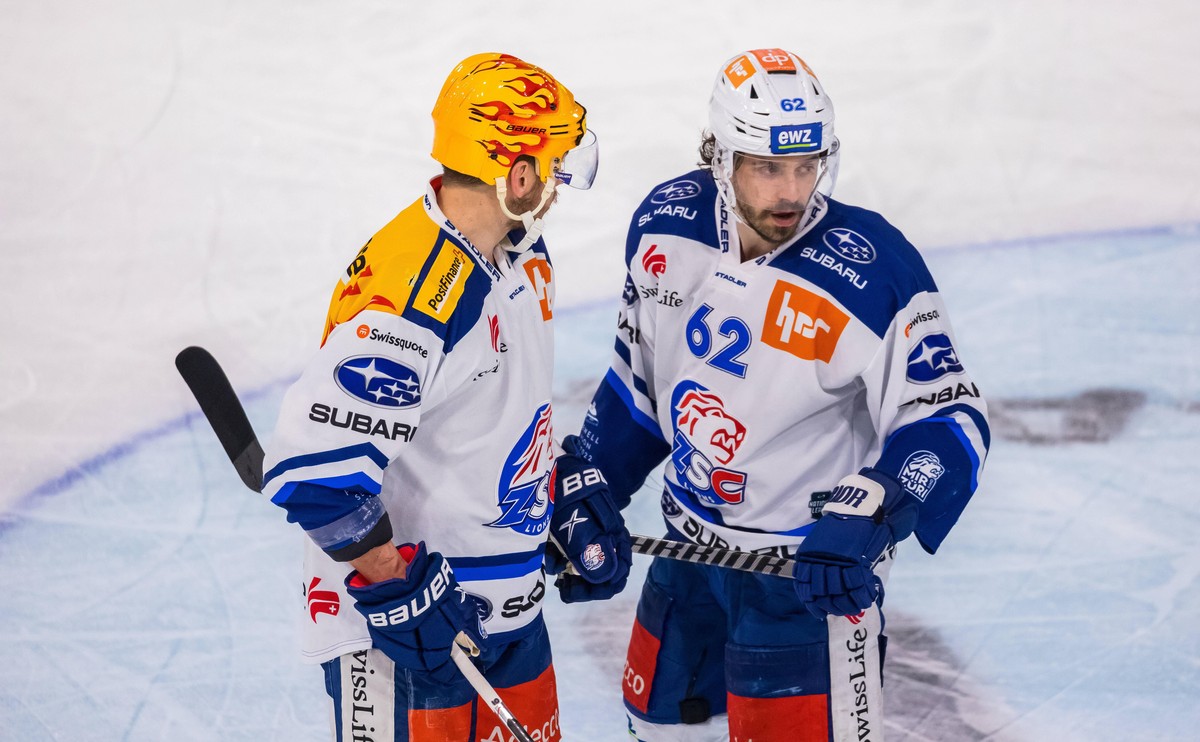 Drücken dem Playoff-Final ihren Stempel auf: Sven Andrighetto und Denis Malgin.