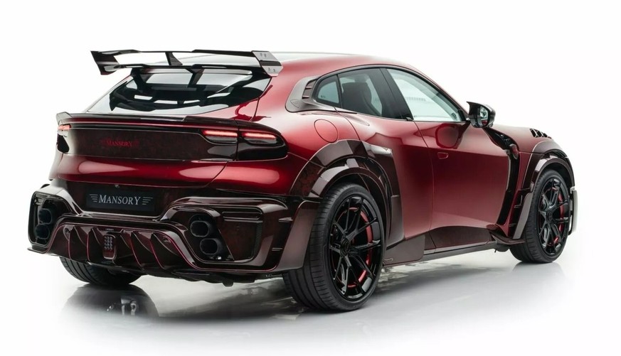 High end tuning from Mansory ... lots of money, minus the taste.
https://www.mansory.com/