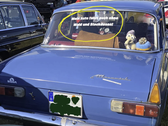 Autoaufkleber Wutbürger