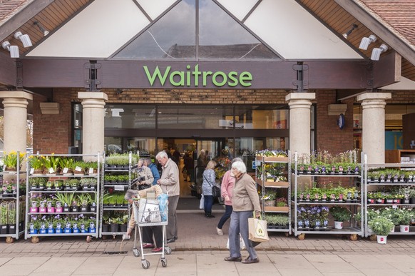 The Waitrose shop store in Ely , Cambridgeshire , England , Britain , Uk. xagefotostockx xTimxOramx Editorial Use Only YC2-2878902