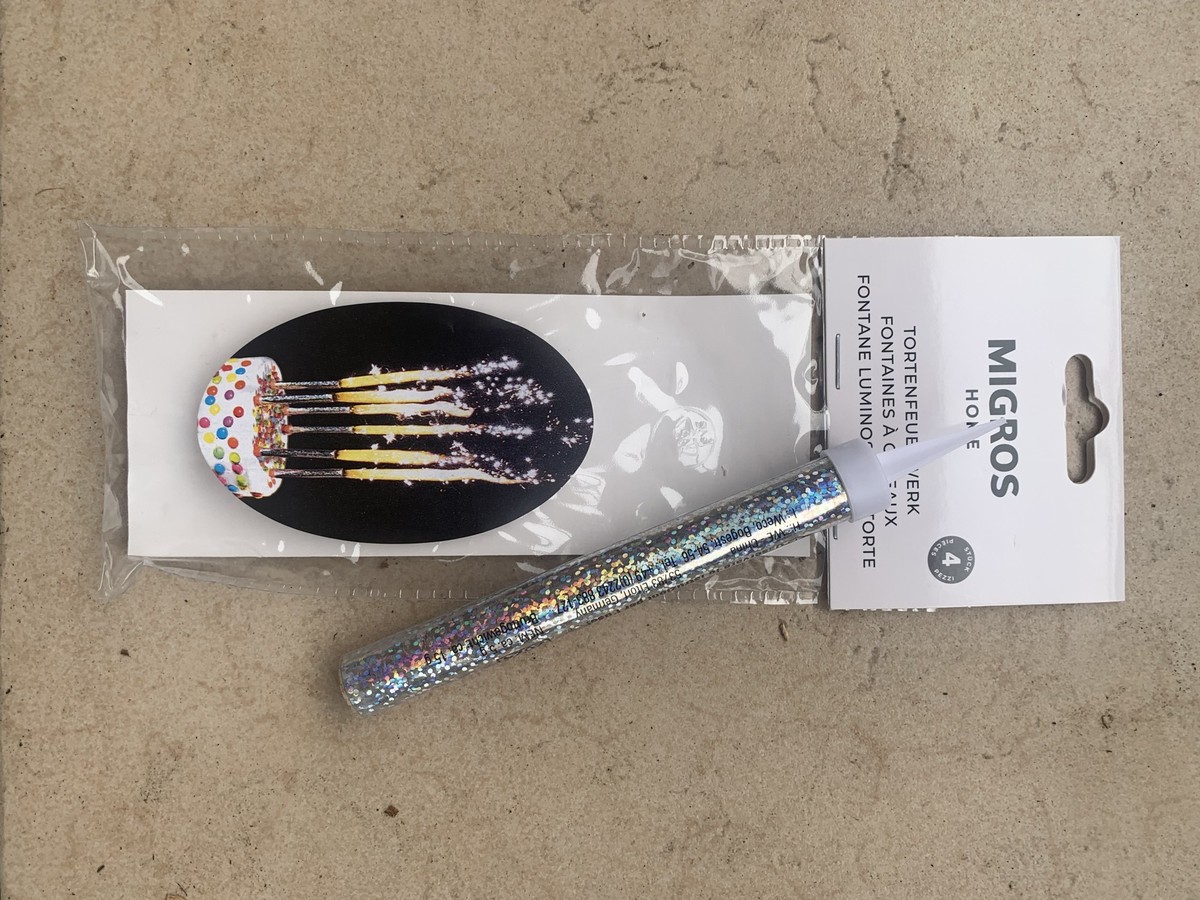 Achat de bougies étincelantes en Suisse par watson.