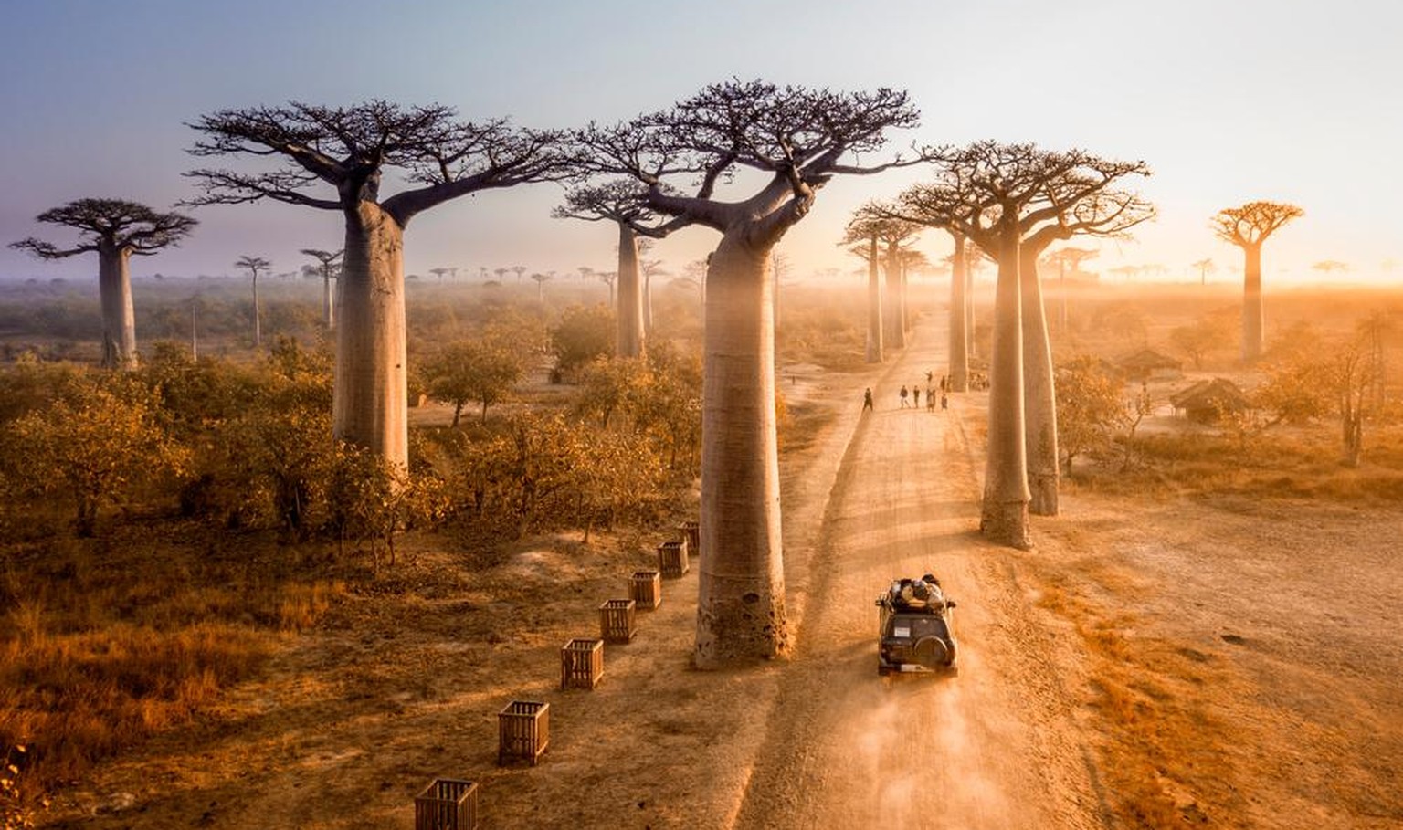 Blick auf einen der sechs Inselstaaten Afrikas.