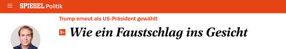 Schlagzeile Spiegel