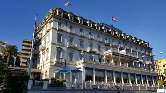 Das «Splendide Royal» am See: Hier soll der ukrainische Präsident Selenski logieren, falls er überhaupt vor Ort nach Lugano an die Konferenz kommt.
