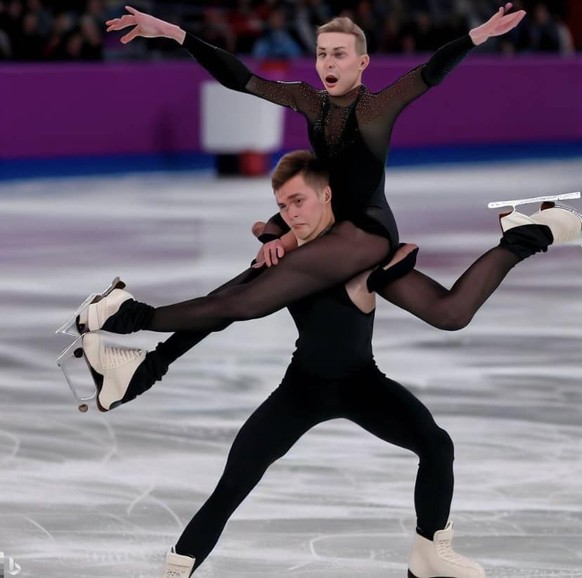AI-Fail: Insane Figure Skating