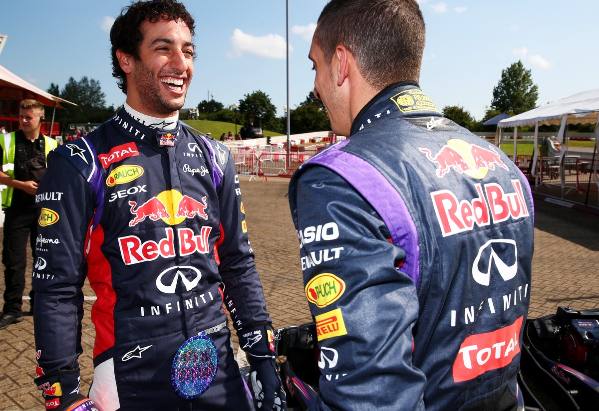 Sébastien Buemi fühlt sich bei Red Bull offensichtlich wohl.