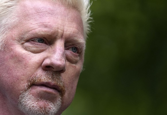 FILE - Former tennis player Boris Becker arrives at Southwark Crown Court in London, April 29, 2022. British news agency Press Association reports that German tennis legend Boris Becker has been freed ...