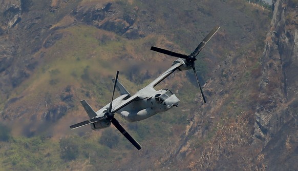 V-22 im Flug.