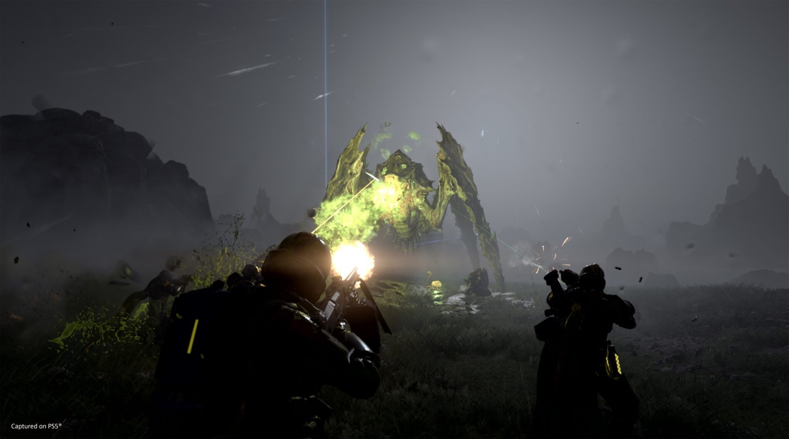 Helldivers 2: Kämpfe gegen Aliens und Roboter im neuen Game von Arrowhead Game Studios.