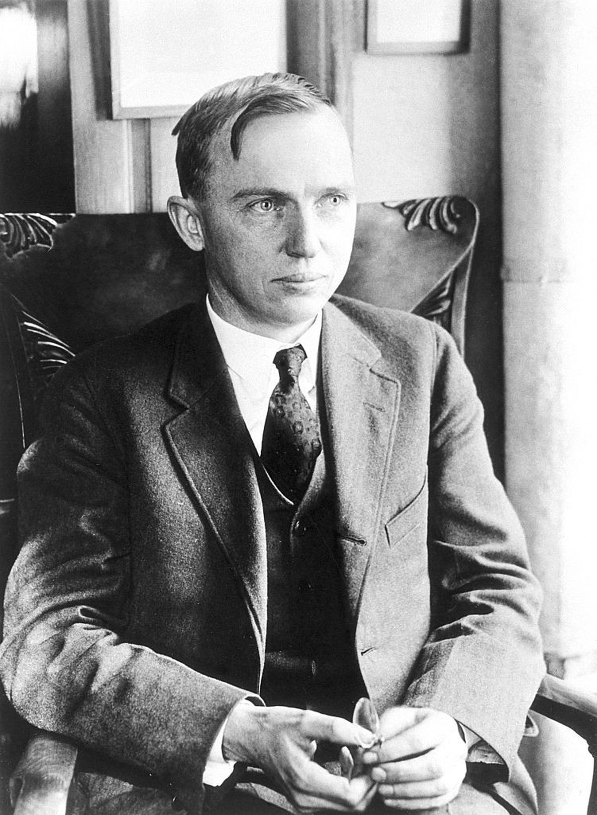 (Original Caption) Professor Harlow Shapley of Harvard College.