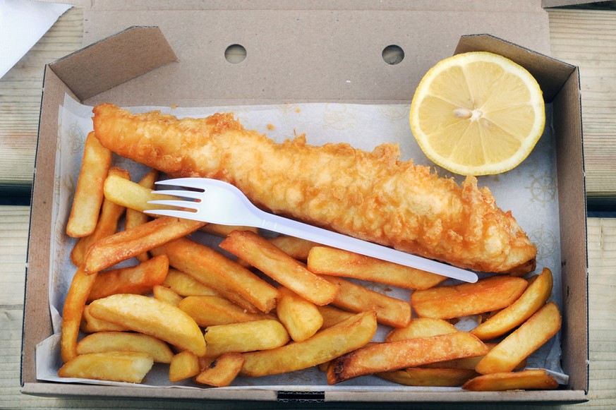 Fish and Chips – Reykjavik, Island. street food