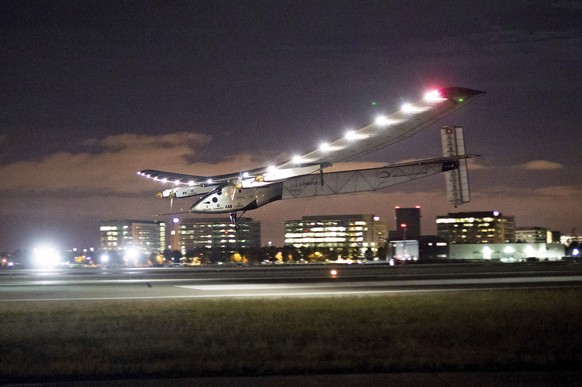 Sichere Landung: «Solar Impulse 2» (Archivbild).