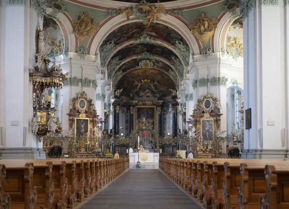 Traditionen hat die katholische Kirche viele. Doch wie sieht die Zukunft aus? Stiftskirche St. Gallen.