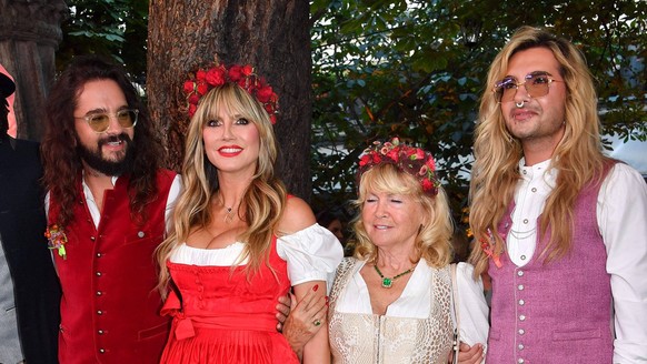 &lt;p&gt;Heidi Klum feiert im Hofbräuhaus das erste Heidifest. Mit dabei sind auch ihre Mutter Erna und die Kaulitz-Zwillinge.&lt;/p&gt;