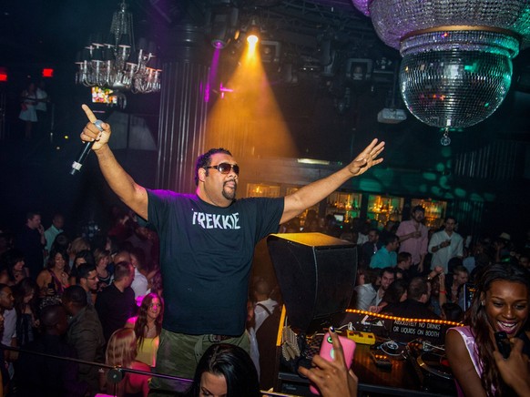 **FILE PHOTO** Fatman Scoop Has Passed Away. LAS VEGAS, NV - July 19: ***HOUSE COVERAGE*** Fatman Scoop at Body English Nightclub at Hard Rock Hotel in Las Vegas, NV on July 19, 2014. Copyright: xErik ...