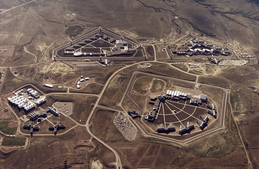 Eine Luftaufnahme des ADX Florence: Es ist das sicherste zivile US-Gefängnis.