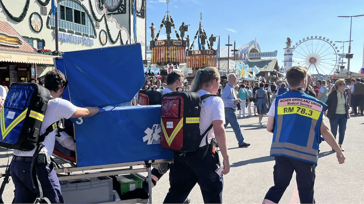 Reportage à l'Oktoberfest de Munich.
