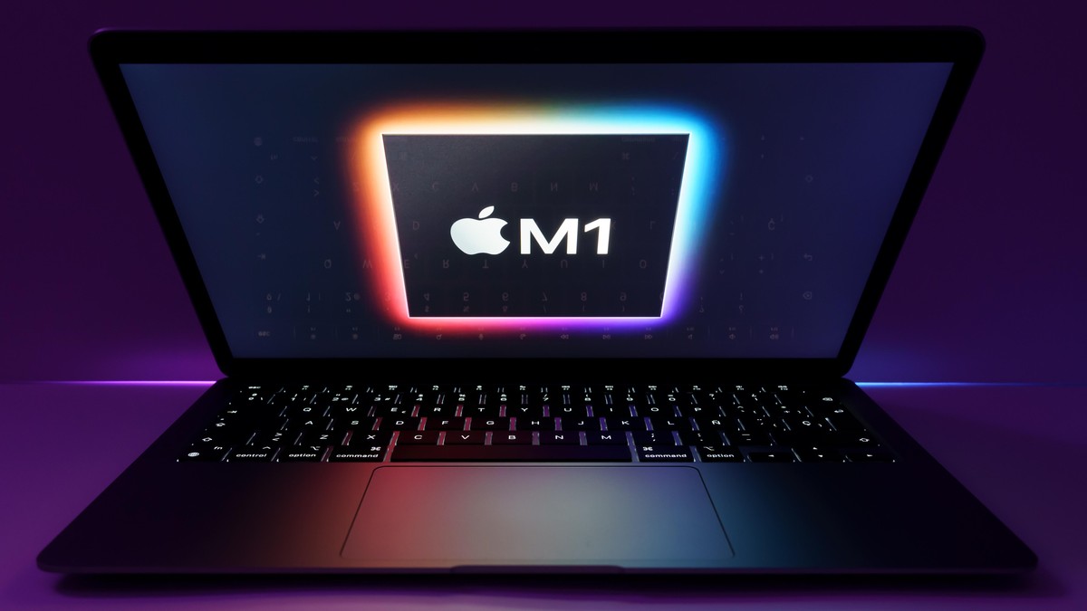 Ein Macbook Air (2020) mit Apples M1-Chip.