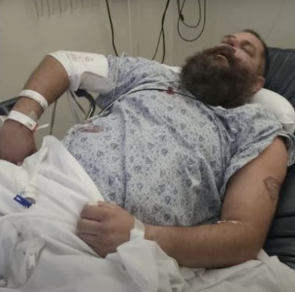 Stuart Smith musste nach der Attacke von Raja Jackson auf einer Intensivstation behandelt werden.