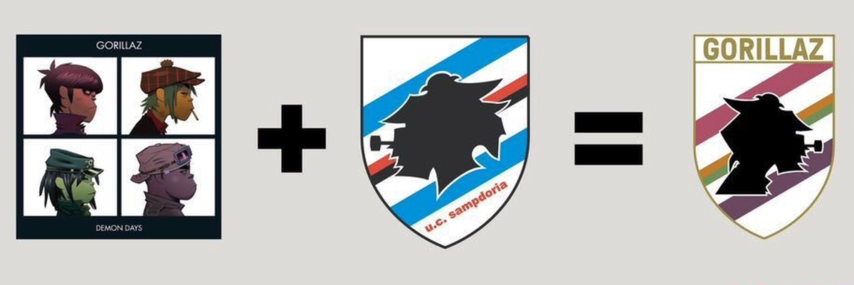 Bands FC fussball verbands wappen FC premier league musik rock'n'roll https://twitter.com/_Bands_FC/media