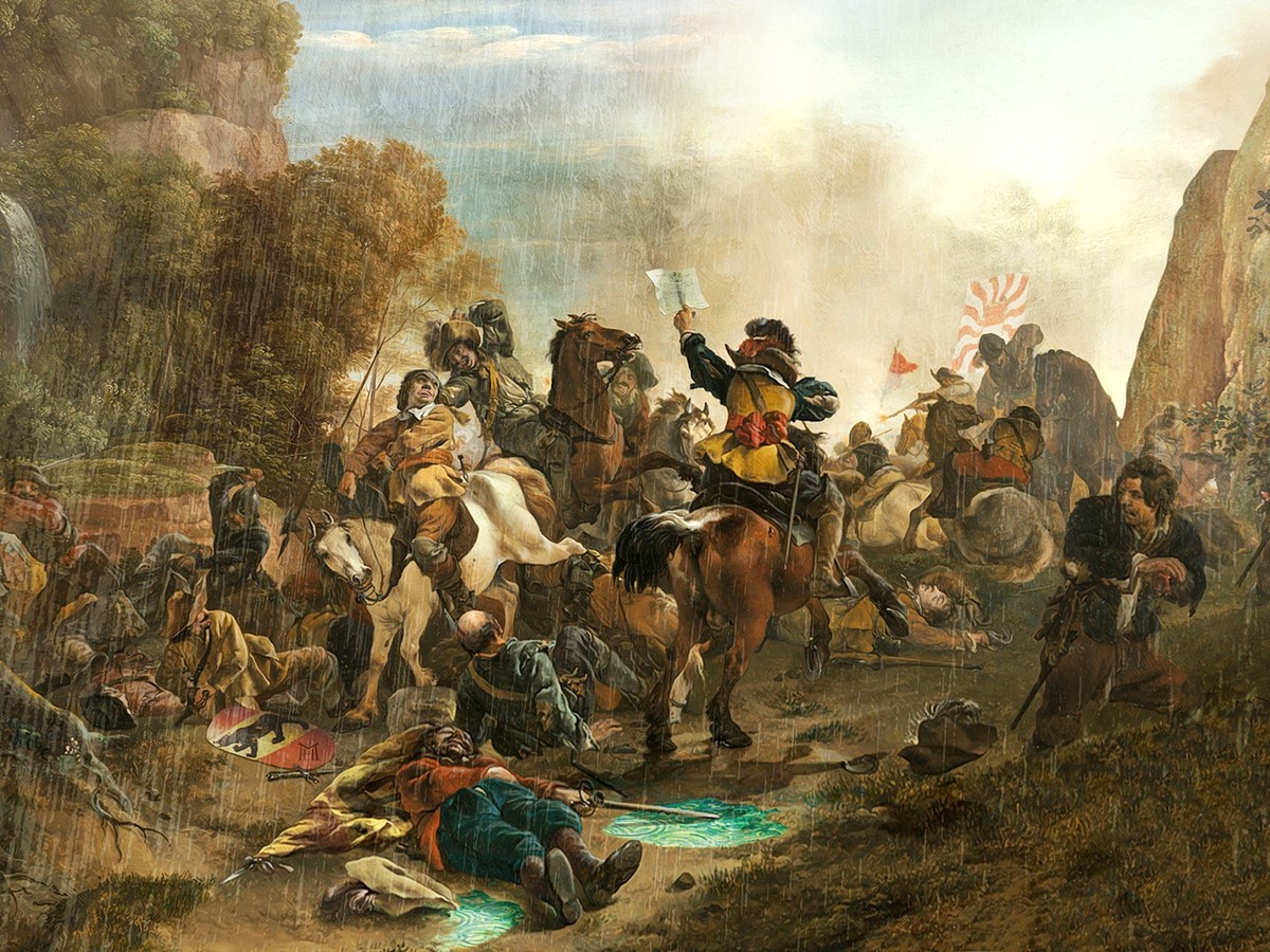 Im Herbst 1632 gerieten zwischen Oensingen und Balsthal die Orte Bern und Solothurn aneinander. 
https://achtung.be/arbeiten