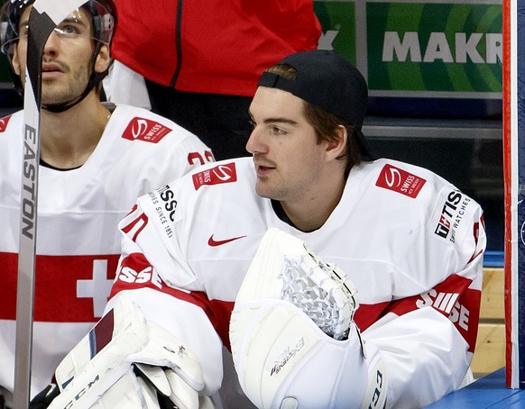 Reto Berra war gegen Norwegen auf der Bank. Welcher Goalie spielt gegen Dänemark?