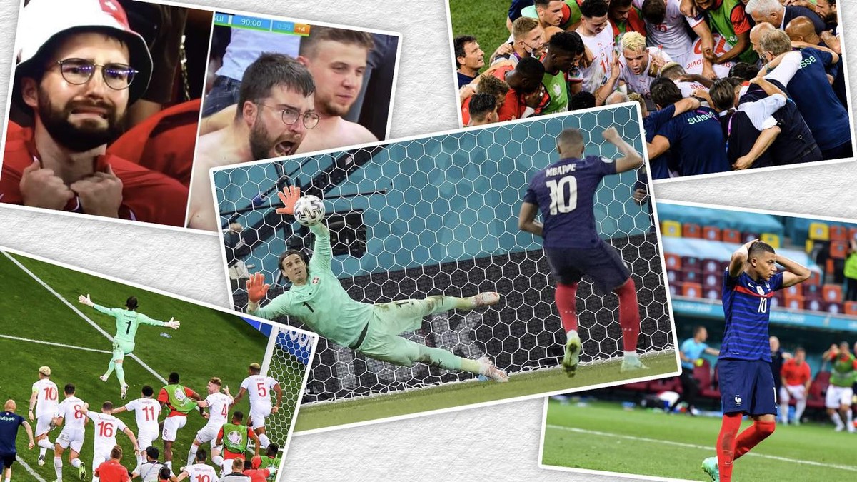 Images mythiques du France - Suisse à l'Euro 2020