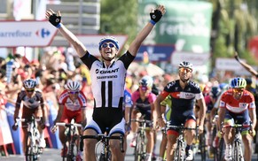Der Deutsche John Degenkolb feiert den sechsten Vuelta-Etappensieg seiner Karriere.