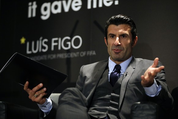 Ebenfalls ein möglicher Kandidat: Ex-Fussballprofi Luis Figo.