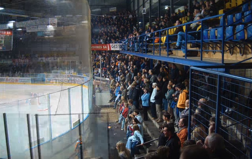 Moderne Tribünen sehen wahrlich anders aus.