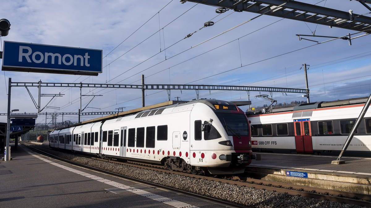 Le trafic ferroviaire est interrompu ce matin entre Vauderens et Romont (FR).