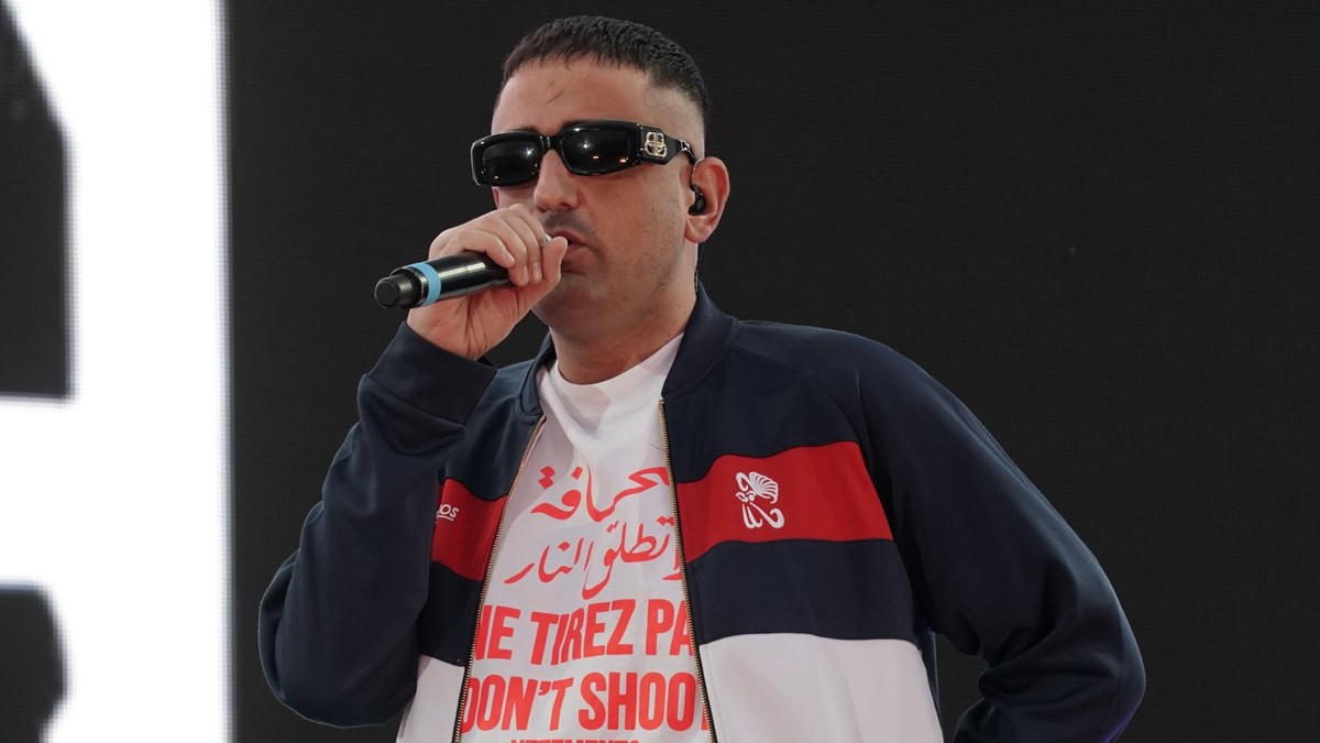 Haftbefehl auf dem CARStival Mannheim Rapper Aykut Anhan aka Haftbefehl war gestern Abend beim CARStival in Mannheim Mannheim CARStival Baden-Württemberg *** Arrest warrant at the CARStival Mannheim R ...