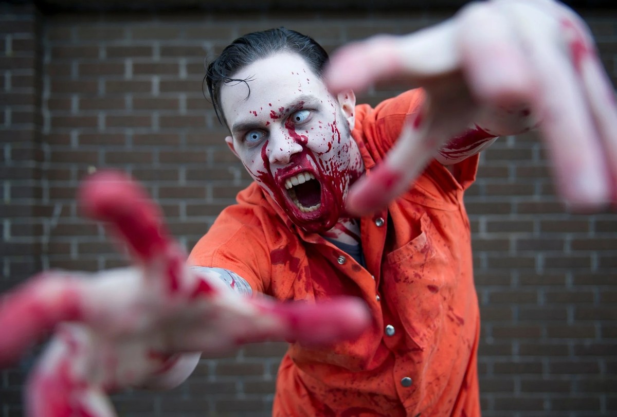 Halloween Blut Zombie