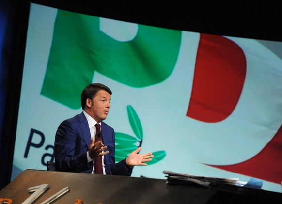 Matteo Renzi von der Demokratischen Partei.