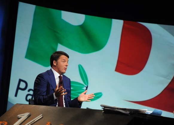 Matteo Renzi von der Demokratischen Partei.