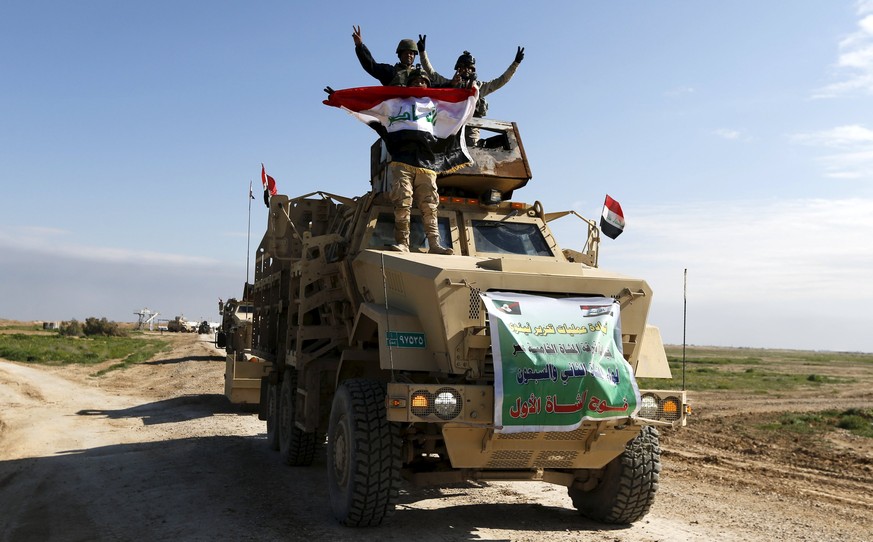 Irakische Streitkräfte ziehen die Schlinge um den «IS» enger.&nbsp;