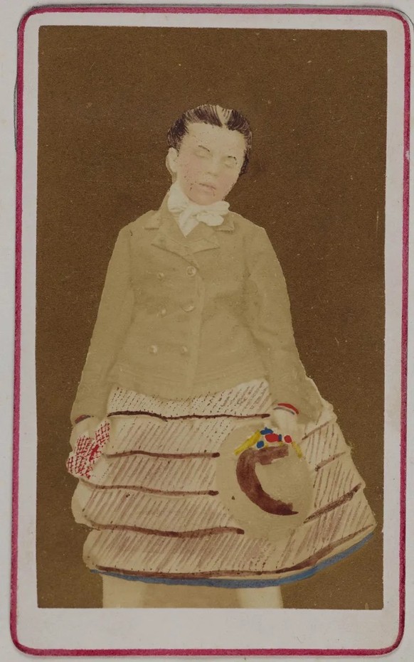 Das Bild, mit dem die Polizei Selina zu identifizieren versuchte, war ein koloriertes Foto.