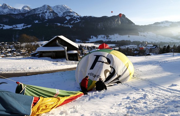 Deflation ist, wenn die Preise in sich zusammenfallen. So wie Heissluftballone.